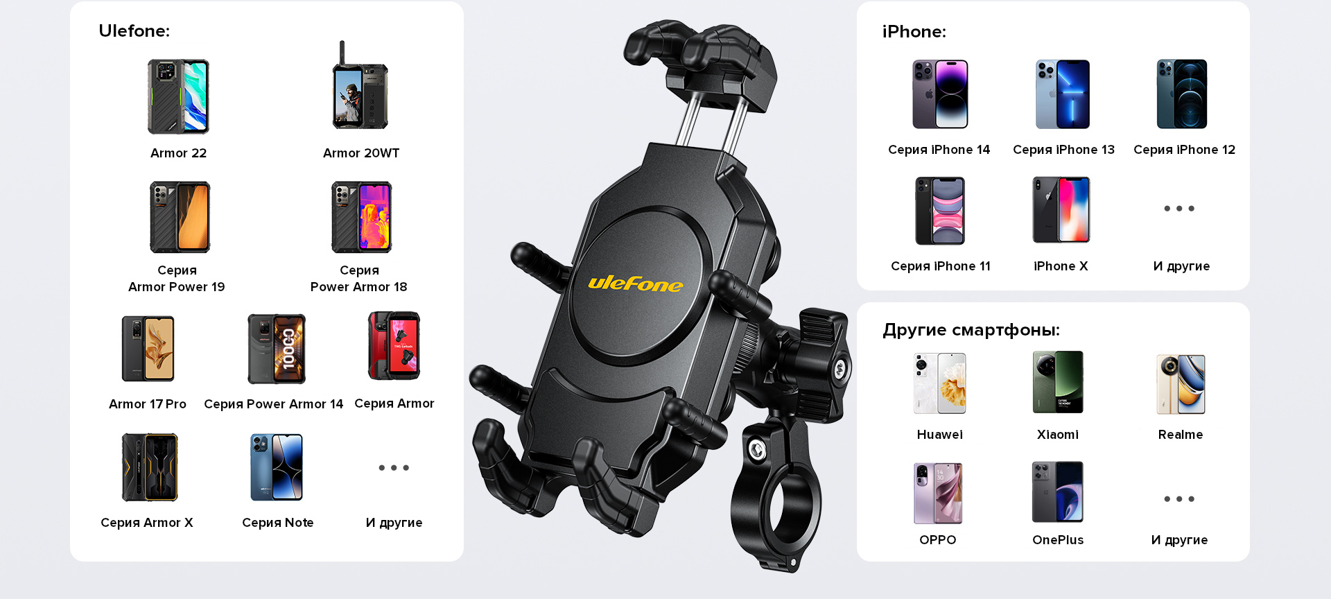 Купить Ulefone Armor Mount Pro в Казани, Ulefone Armor Mount Pro, обзор,  цена, характеристики