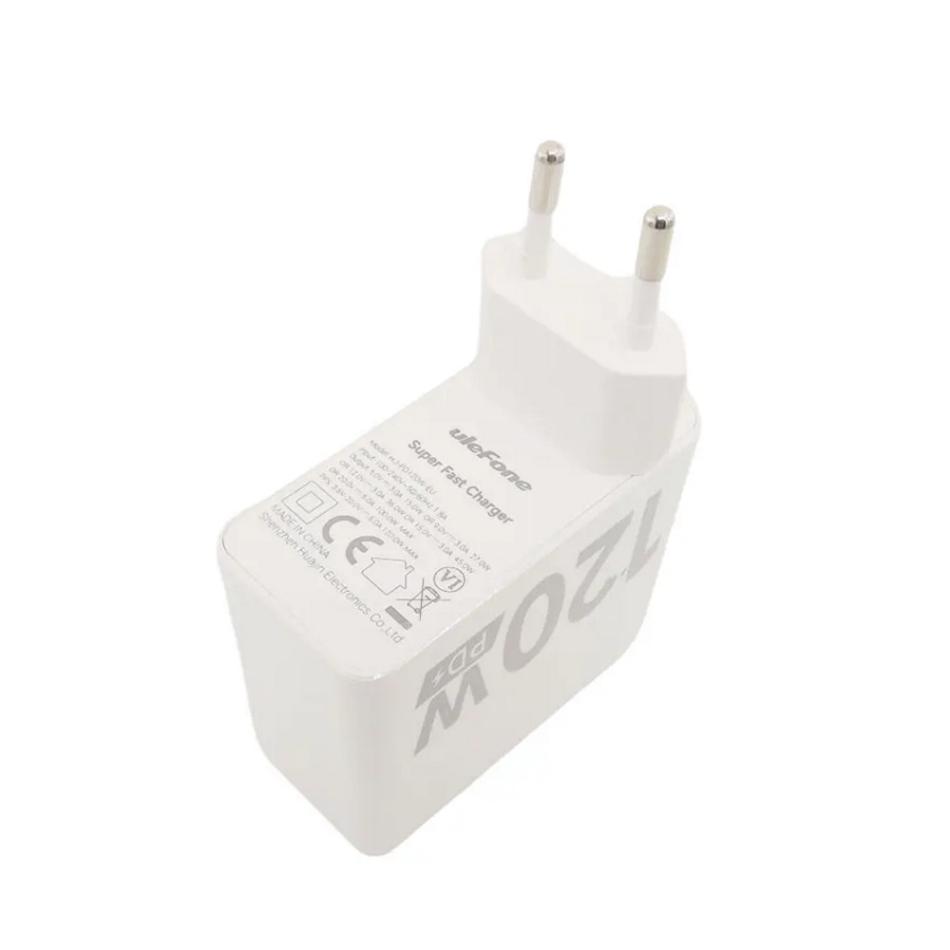 Зарядное устройство Ulefone 120W PD Fast Charger EU